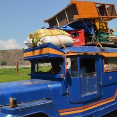 Transport sur la route de Sagada